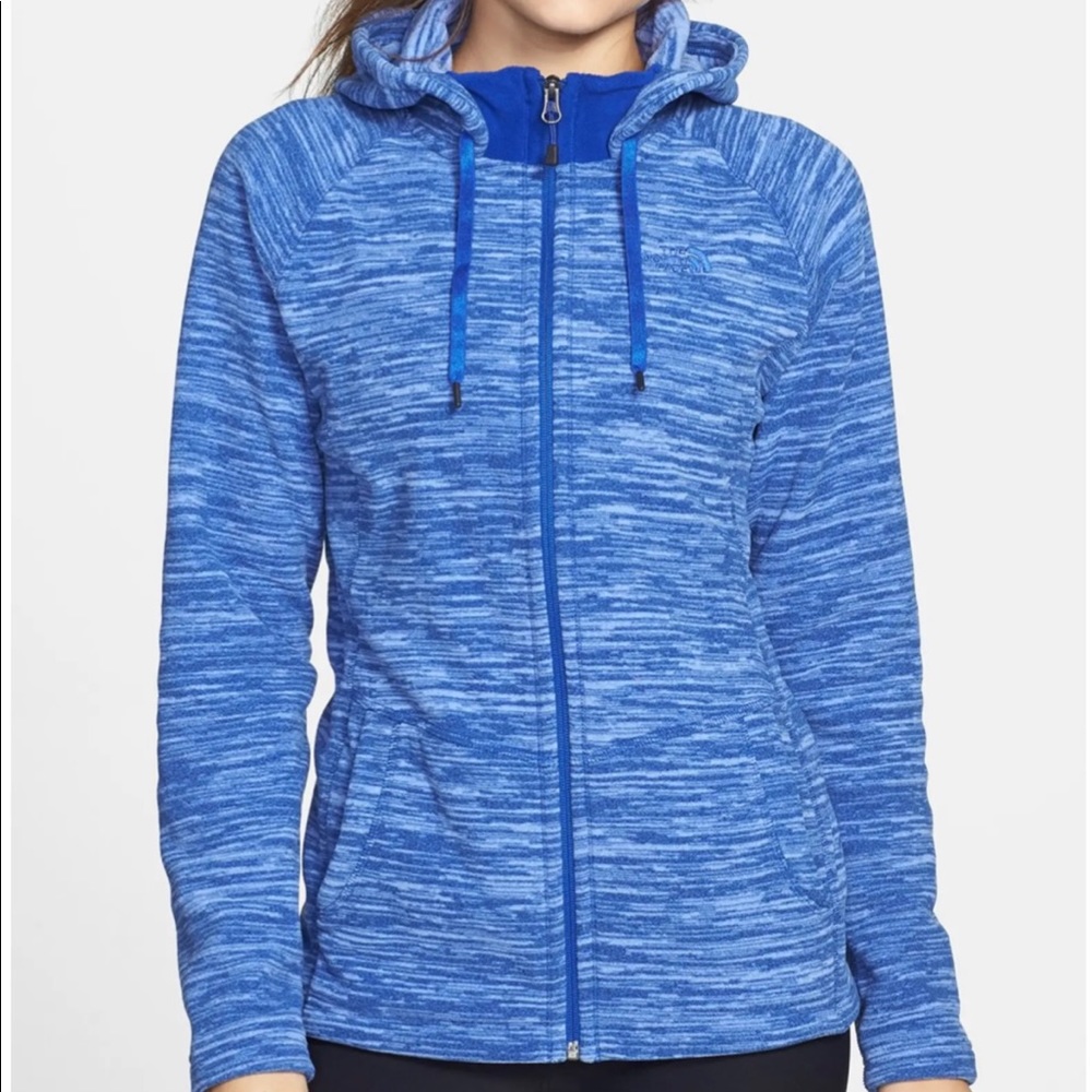 North Face Fleece Zip Up EUC